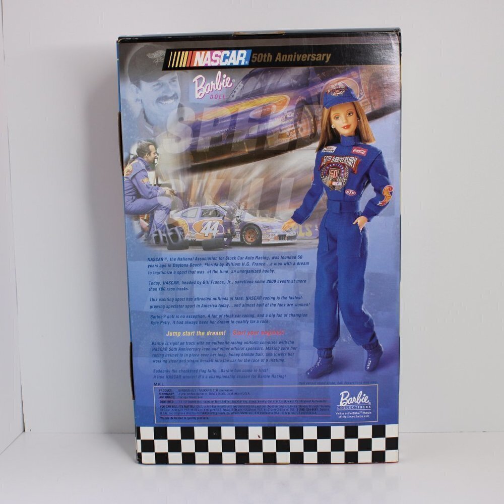 NASCAR Barbie Collector Edition By Mattel New In Box - Picture 5 of 16